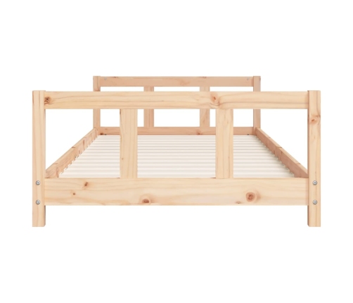 Estructura de cama para niños madera maciza de pino 90x200 cm