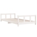 Estructura de cama para niños madera de pino blanco 90x200 cm