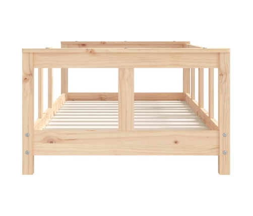 Estructura de cama para niños madera maciza de pino 70x140 cm