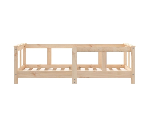 Estructura de cama para niños madera maciza de pino 70x140 cm