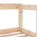 Estructura de cama para niños madera maciza de pino 70x140 cm