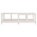 Estructura de cama para niños madera de pino blanco 70x140 cm