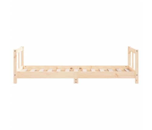 Estructura de cama para niños madera maciza de pino 80x160 cm