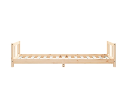 Estructura de cama infantil madera maciza de pino 90x190 cm