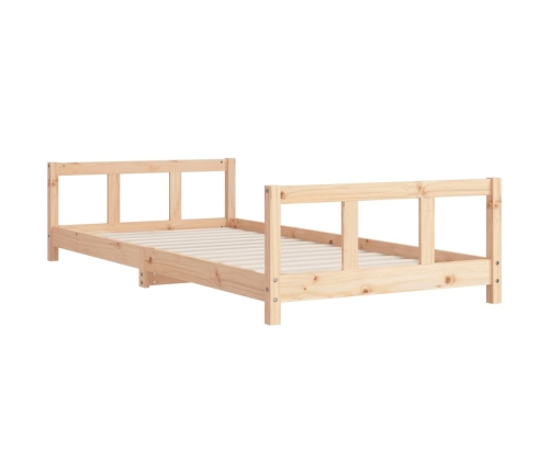 Estructura de cama infantil madera maciza de pino 90x190 cm