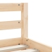 Estructura de cama para niños con cajones madera pino 90x200 cm