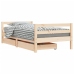 Estructura de cama infantil con cajones madera de pino 80x160cm