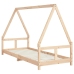 Estructura de cama para niños madera maciza de pino 80x200 cm