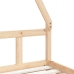 Estructura de cama para niños madera maciza de pino 90x200 cm