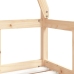 Estructura de cama para niños madera maciza de pino 70x140 cm