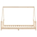 Estructura de cama infantil madera maciza de pino 90x190 cm