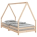 Estructura de cama infantil madera maciza de pino 90x190 cm