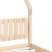 Estructura de cama para niños madera maciza de pino 80x200 cm