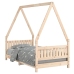 Estructura de cama para niños madera maciza de pino 80x160 cm