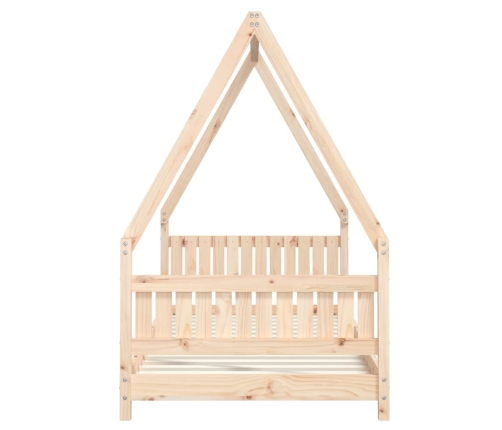 Estructura de cama infantil madera maciza de pino 90x190 cm