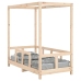 Estructura de cama para niños madera maciza de pino 70x140 cm