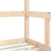 Estructura de cama para niños madera maciza de pino 70x140 cm