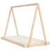 Estructura de cama infantil madera maciza de pino 90x190 cm