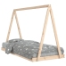 Estructura de cama para niños madera maciza de pino 90x200 cm