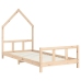 Estructura de cama infantil madera maciza de pino 90x190 cm