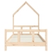 Estructura de cama infantil madera maciza de pino 90x190 cm