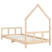 Estructura de cama infantil madera maciza de pino 90x190 cm