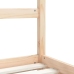 Estructura de cama para niños madera maciza de pino 90x200 cm