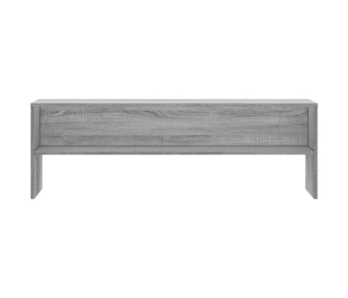 Mueble de TV madera de ingeniería gris Sonoma 120x40x40 cm