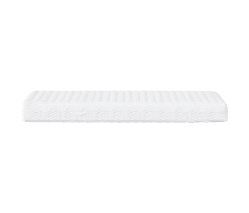 Sofá cama con colchón terciopelo gris claro 80x200 cm