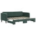 vidaXL Sofá cama nido terciopelo verde oscuro 80x200 cm