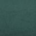 Sofá cama con colchón terciopelo verde oscuro 100x200 cm