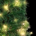 Árbol de Navidad artificial desplegable 50 LED verde 120 cm