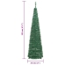 Árbol de Navidad artificial desplegable 50 LED verde 120 cm