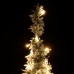 Árbol de Navidad artificial desplegable con nieve 50 LED 120 cm