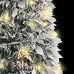 Árbol de Navidad artificial desplegable con nieve 100 LED 150cm