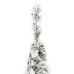 Árbol de Navidad artificial desplegable con nieve 100 LED 150cm