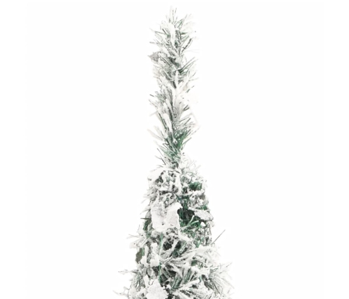 Árbol de Navidad artificial desplegable con nieve 150 LED 180cm