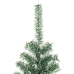 Árbol de Navidad artificial verde con nieve 150 cm