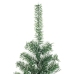 Árbol de Navidad artificial verde con nieve 180 cm