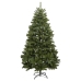 Árbol de Navidad artificial con bisagras y soporte verde 270 cm