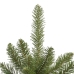 Árbol de Navidad artificial con bisagras y soporte verde 270 cm