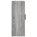 Armarios de pared 2 uds madera de ingeniería gris Sonoma