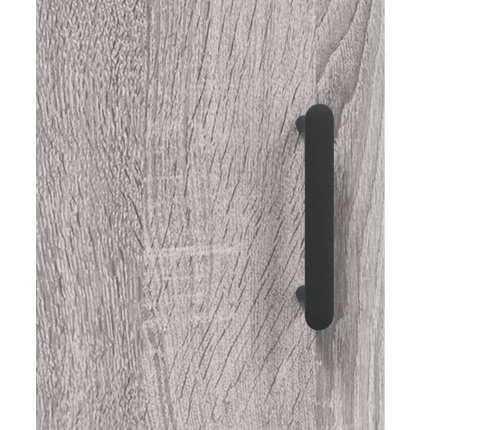 Armarios de pared 2 uds madera de ingeniería gris Sonoma