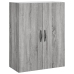 Aparador alto madera contrachapada gris sonoma 69,5x34x180 cm