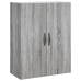 Aparador alto madera contrachapada gris sonoma 69,5x34x180 cm