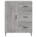 Aparador alto madera contrachapada gris sonoma 69,5x34x180 cm