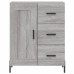 Aparador alto madera contrachapada gris sonoma 69,5x34x180 cm