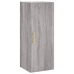 Aparador alto madera contrachapada gris Sonoma 34,5x34x180 cm