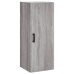 Aparador alto madera contrachapada gris Sonoma 34,5x34x180 cm