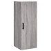 Aparador alto madera contrachapada gris Sonoma 34,5x34x180 cm